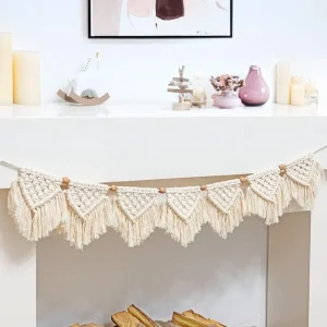 Handmade Macrame Wall Hanging – Boho Home & Living Room Decor Gift Tapestry