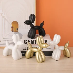 Nordic Home Decor Figurine – Modern Minimalist Desk & Living Room Ornament