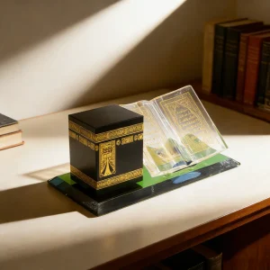 Islamic Kaaba Decorative Model – Ramadan Home & Desk Ornament Gift