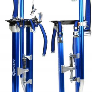 KG Amstein 02116 Work Stilts Blue for Painters Ceiling Builders Aluminium Stilts 61-101 cm Stilts Aluminium Professional Adjustable Craft Stilts Drywall