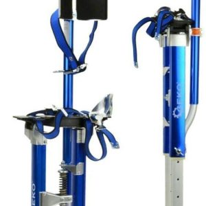 KG G02115 Work Stilts Blue for Painters Ceiling Builders Aluminium Stilts 45-76 cm Stilts Aluminium Professional Adjustable Craft Stilts Drywall